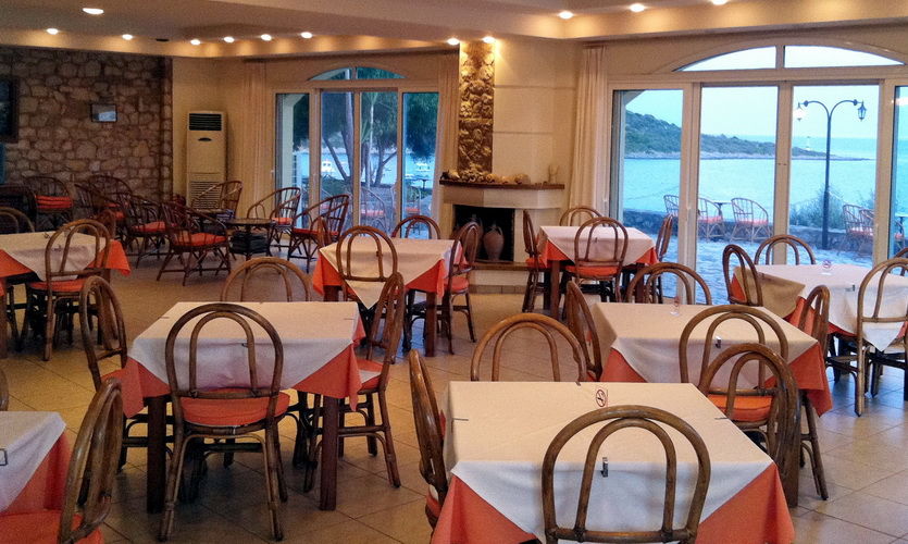 Annema Hotel And Restaurant Monemvasía المطعم الصورة